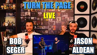 BOB SEGER AND JASON ALDEAN - TURN THE PAGE | FIRST TIME REACTION