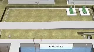 Fish Farming concept - animation