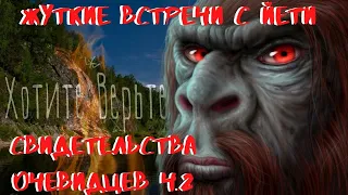 Жуткие встречи с Йети:СВИДЕТЕЛЬСТВА ОЧЕВИДЦЕВ Ч.2.