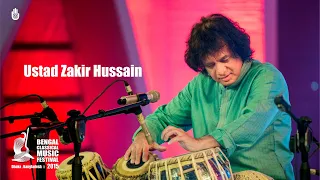 Ustad Zakir Hussain at Bengal Classical Music Festival 2015