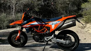 PRIMER VÍDEO !! Probando Ktm SMCR 690