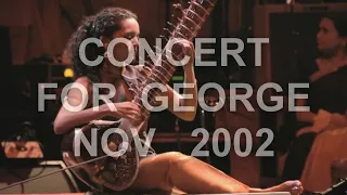 CONCERT FOR GEORGE 2002 London (Section 1/3) - Anoushka Shankar :The Indian Sitar Part