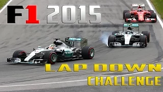 F1 2015 Lap Down Challenge - F1 Challenge Series