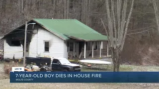 7-year-old boy dies in Wolfe County house fire