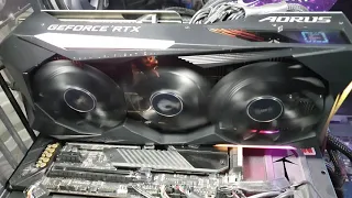 Gigabyte Aorus GeForce RTX 3070 Ti Master - Запуск