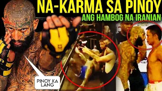 🥊BURDADONG IRANIAN NAG ANGAS SA PINOY, LALAPAIN DAW SI KABAYAN PERO PAHIYA ANG INABOT SA LABAN DAHIL