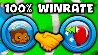 So I tried this power combination and it's BROKEN... (Bloons TD Battles)