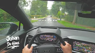 2021 AUDI Q4 40 E-TRON 204HP POV TEST DRIVE