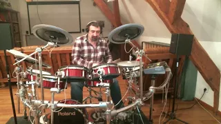 STATUS QUO  watever  you want  drum  cover