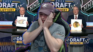 DIE-HARD DUCKS FAN REACTS TO NHL DRAFT LOTTERY (2023)