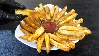 DO NOT FRY FRENCH FRIES anymore. New idea for healthy French fries. God how delicious dish