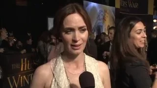 The Huntsman Winter's War Premiere Interview - Emily Blunt