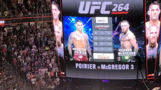 [Reupload] UFC 264 walkouts, introductions and full fight inside arena @ T-Mobile Arena