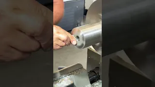 Изготовление шайбы на токарном станке / Making a washer on a lathe