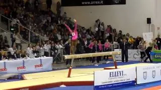 Simone Biles balance beam Jesolo 2013