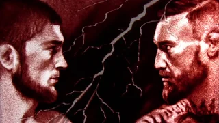 Khabib VS McGregor, UFC 229. Песочная анимация, sandart от Enveora Art Studio