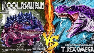 Амфибии и крутозавр против Омега 09 Jurassic World The Game прохождение на русском