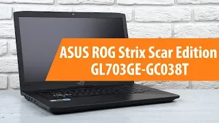 Распаковка ноутбука ASUS ROG Strix Scar Edition / Unboxing ASUS ROG Strix Scar Edition