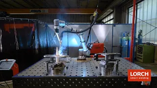 Lorch Cobot Welding Solutions mit Multifunktionsflansch und Quick-Points @Jorado - DE