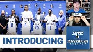 Dallas Mavericks Introduce Reggie Bullock, Sterling, Moses & Jason Kidd Wants to Play Defense