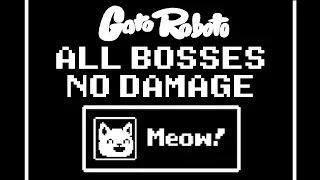 Gato Roboto - All Bosses + Mid Bosses No Damage | Nintendo Switch gameplay