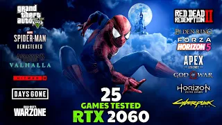 Nvidia GeForce RTX 2060 6GB In 2022 | 25 Games Tested | #rtx2060