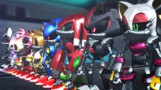 All Metal Versions of Sonic Characters | Which One Is Your Favorite? [Animation]