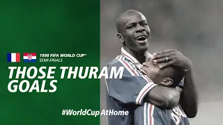 Those Thuram Goals | France v Croatia (France 1998)