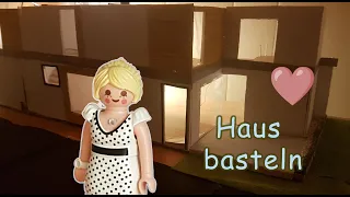 Modernes Haus basteln / DIY / Familie Sesam / playmobil / deutsch