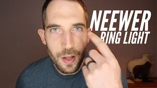 NEEWER RING LIGHT // Unboxing, Setup & Review (18'' LED Ring Light Worth it?)