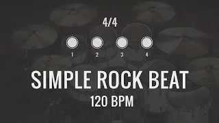 120 BPM - Simple Rock Drum Track