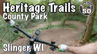 New bike trails! Small but good things are in the works.. Heritage Trails, Slinger, WI