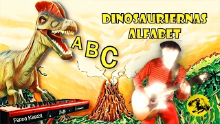 Dinosauriernas Alfabet - ABC sång & video om dinosaurier för barn | Pappa Kapsyl - alfabetet ramsor