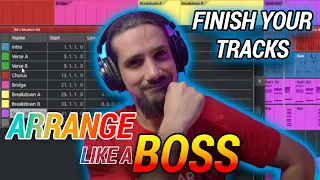 Arrange like a boss- FINISH your tracks! #cubase #arrangertrack