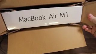 MACBOOK M1 распаковка