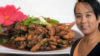 Chinese Style Hoisin Chicken Stir-Fry (Xiao's Kitchen Cooking Recipe)