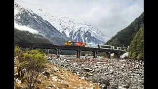 Scenic Highlights of the TranzAlpine in Winter