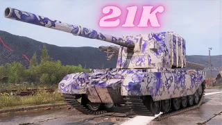 21K Damage with FV4005 Stage II 10K & FV4005 Stage II  11K World of Tanks,WoT tank battle