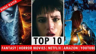 Top 10 Hindi Dubbed Fantasy Movies Netflix, Amazon Prime, YouTube  Top 10 Horror Shows 2022