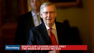 Senate GOP Leaders Cancel First 2 Weeks of August Recess