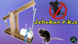 Tutorial membuat jebakan tikus/Cara mudah membuat jebakan/perangkap tikus.