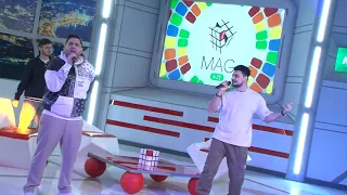 Dizzi ft. Rashad Alekper - Eziz Xanim Canim / Cheri Cheri Lady /Azerbaycan Dilinde/ MAG Ictimai TV
