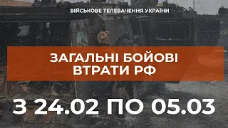 ⚡ЗАГАЛЬНІ БОЙОВІ ВТРАТИ РФ