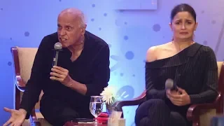 Alia Bhatt Gets Scared As Mahesh Bhatt Gets ANGRY on Media While Answering Questions On Depression