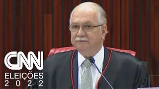 Fachin: Questionar resultado é defender interesse próprio | JORNAL DA CNN