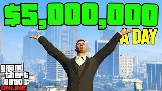 How to Make $5,000,000 a Day In GTA 5 Online! (Solo Money Guide)