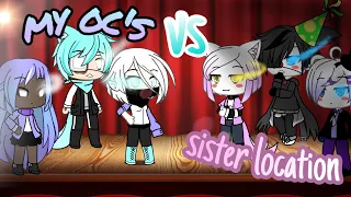 Oc Vs sister location singing battle || pt.2 of undertale Vs sister location || haluca the gachatube