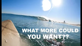 Surfing PRISTINE sandbar in Cape Town - GoPro RAW POV