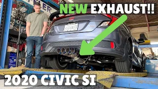 MAPerformance Street Exhaust FIRST IMPRESSIONS | 2020 Honda Civic Si