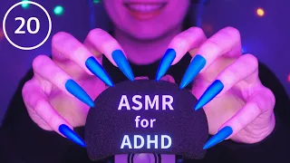 ASMR Scratching & Tapping That Changes Every 20 Seconds | ASMR for ADHD - No Talking